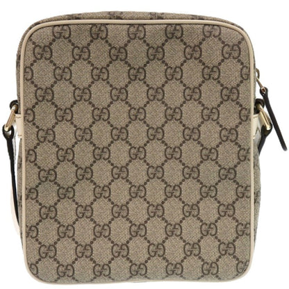 Gucci Shoulder Bag 233268 Gg Supreme Canvas, Pvc Brown