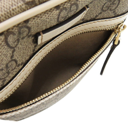 Gucci Shoulder Bag 233268 Gg Supreme Canvas, Pvc Brown