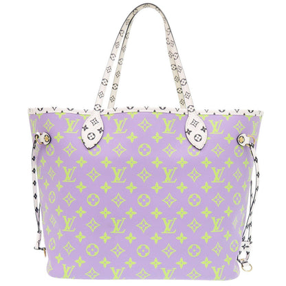 Louis Vuitton Tote Bag M44588 Monogram Canvas Pink Monogram Neverfull Mm