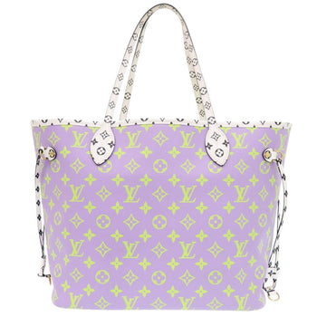 Louis Vuitton Tote Bag M44588 Monogram Canvas Pink Monogram Neverfull Mm