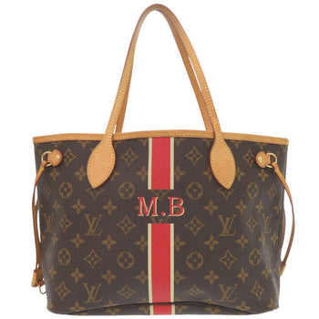 Louis Vuitton Tote Bag M40155 Monogram Canvas Brown Monogram Never Full Pm