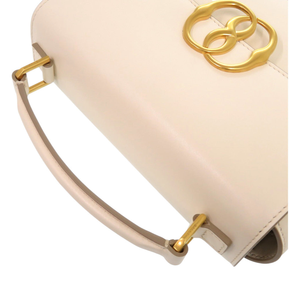 Bally Handbag Cowhide White