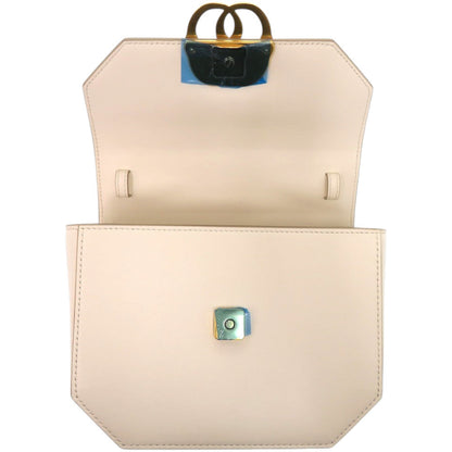 Bally Handbag Cowhide White