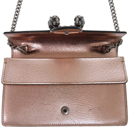 Gucci Shoulder Bag 476432 0416 Leather Pink Gold