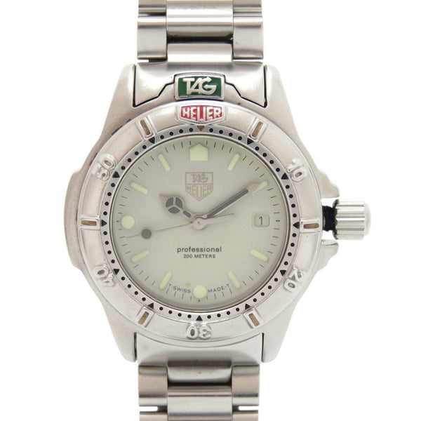 Tag Heuer Watches Quartz 999.708 Stainless Steel Cream Professional 200 M Cream Dial