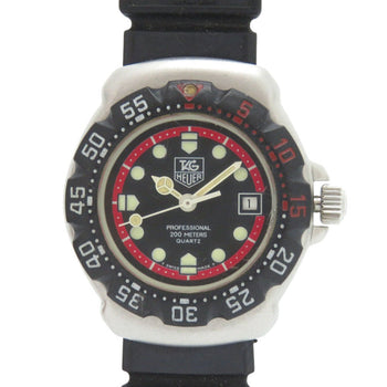 Tag Heuer Watches Quartz 374.508 Stainless Steel, Rubber Black Formula 1 Black Dial
