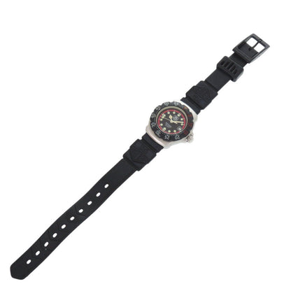 Tag Heuer Watches Quartz 374.508 Stainless Steel, Rubber Black Formula 1 Black Dial