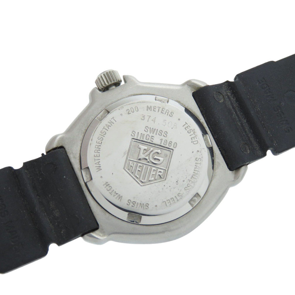 Tag Heuer Watches Quartz 374.508 Stainless Steel, Rubber Black Formula 1 Black Dial