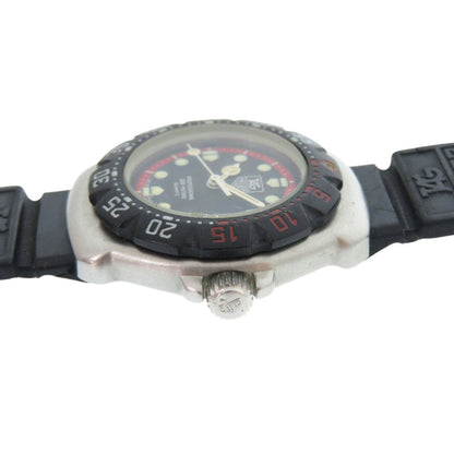 Tag Heuer Watches Quartz 374.508 Stainless Steel, Rubber Black Formula 1 Black Dial