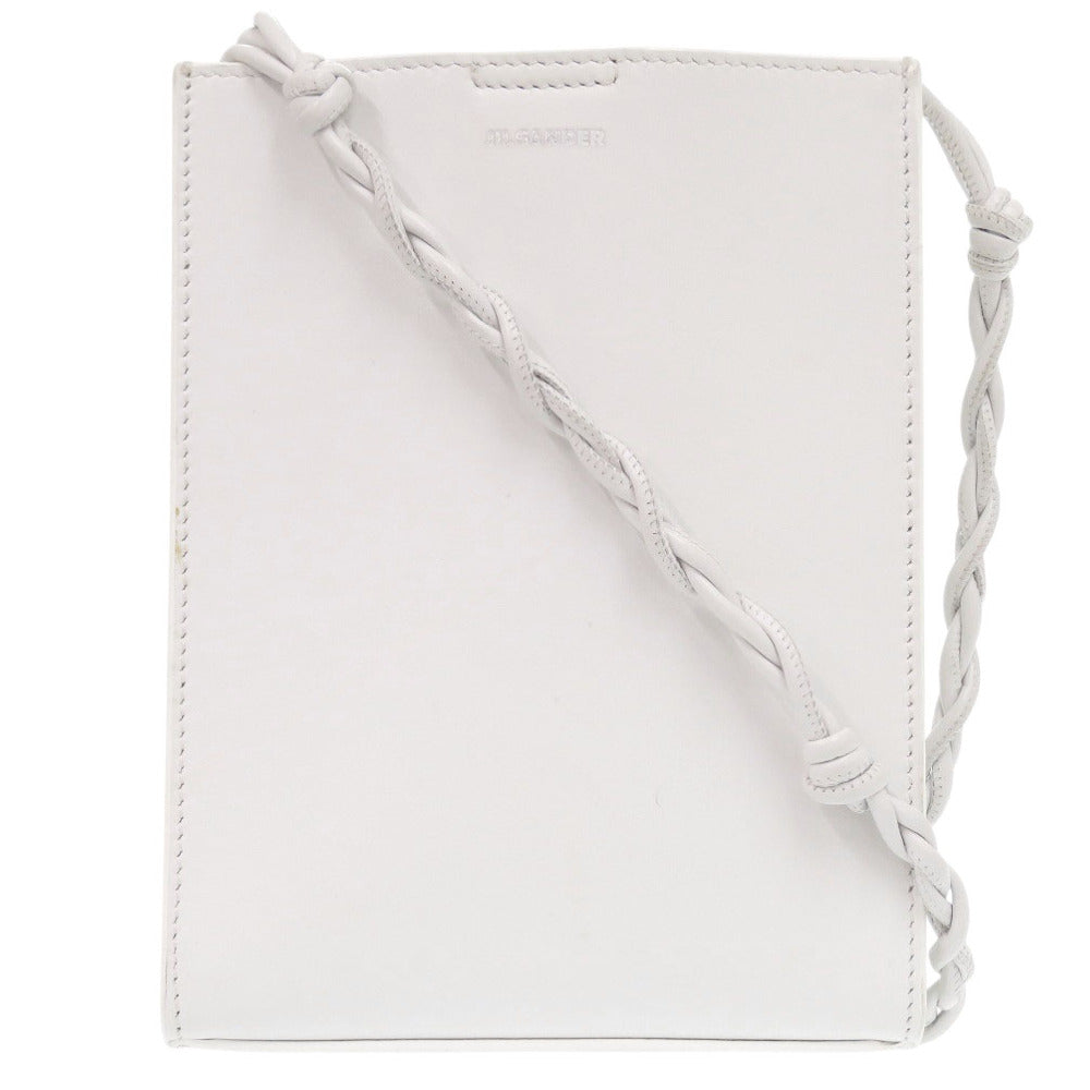 Jil Sander Shoulder Bag Jspq850173 Leather White Tangle Sm Tangle Small