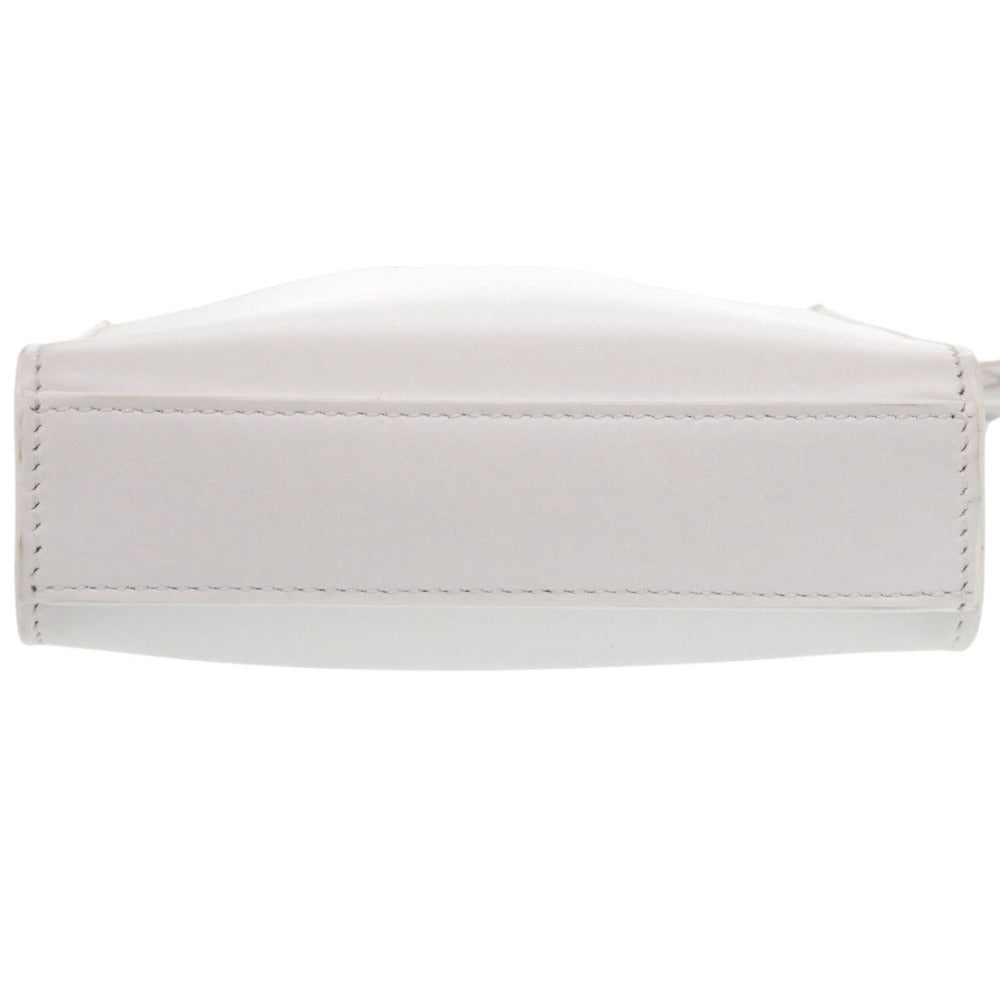 Jil Sander Shoulder Bag Jspq850173 Leather White Tangle Sm Tangle Small