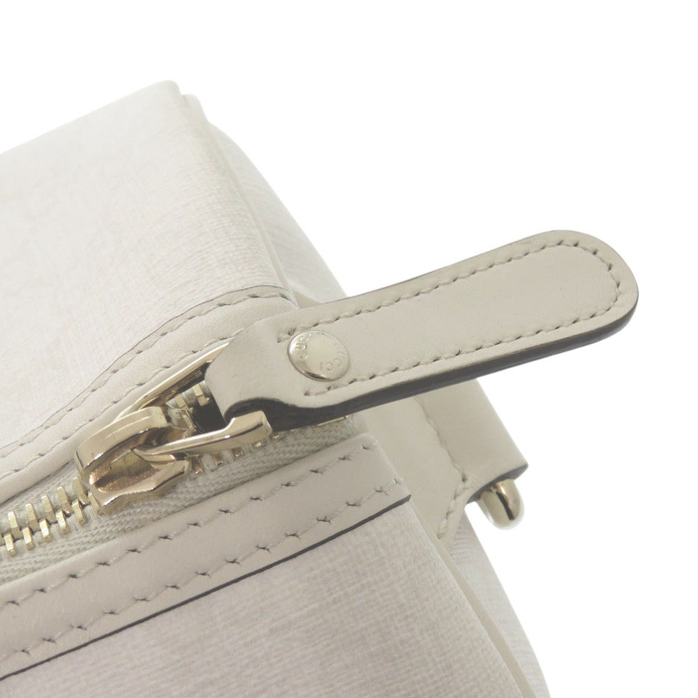 Gucci Boston Duffel Bag 310085 Leather White Taipei Limited Edition 101