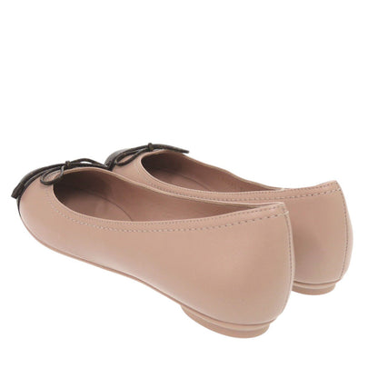 Louis Vuitton Pumps Leather, Monogram Canvas Pink Popiline Ballerina 34 1/2