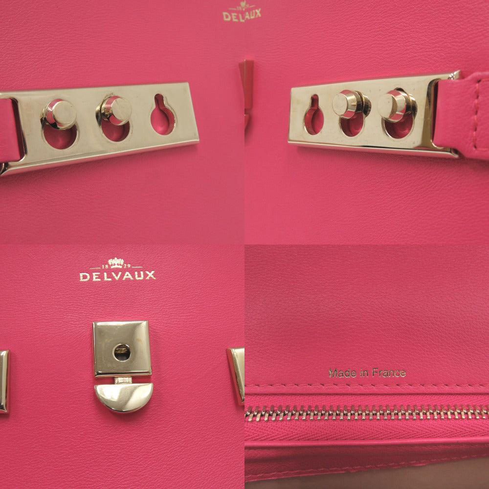 Delvaux Handbag Aa0368Aax050Hdp Leather Pink Tempate Mm