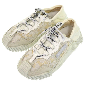 Dolce&Gabbana Sneakers Lace, Nylon White Ns1 Slip-On Kids 32