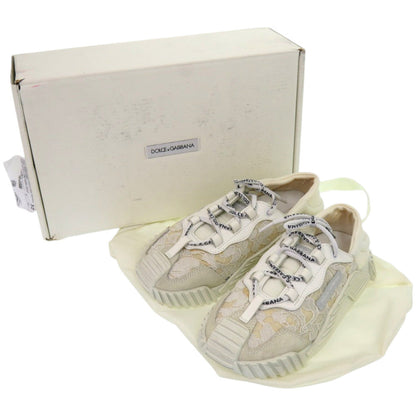 Dolce&Gabbana Sneakers Lace, Nylon White Ns1 Slip-On Kids 32