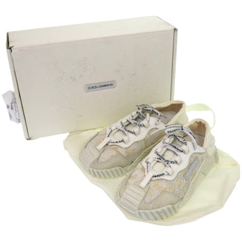 Dolce&Gabbana Sneakers Lace, Nylon White Ns1 Slip-On Kids 32
