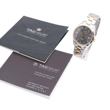 Tag Heuer Watches Mechanical Automatic Wv215F K18 Pink Gold, Stainless Steel Gray Mechanical