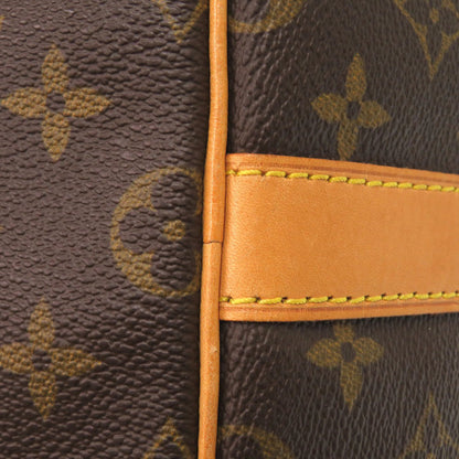 Louis Vuitton Boston Duffel Bag M41414 Monogram Canvas Brown Monogram Keepall Bandouliere55 Mens