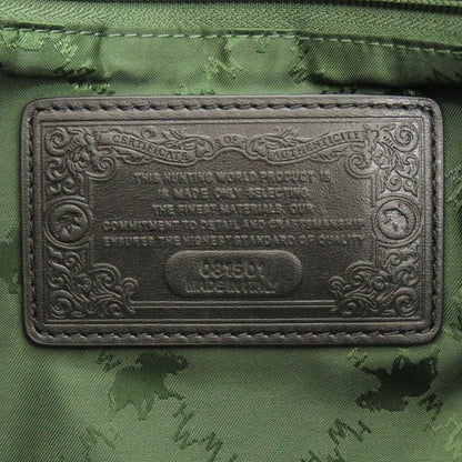 Hunting World Shoulder Bag Leather Black Mens