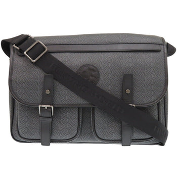 Hunting World Shoulder Bag Leather Black Mens