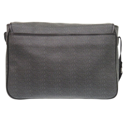 Hunting World Shoulder Bag Leather Black Mens