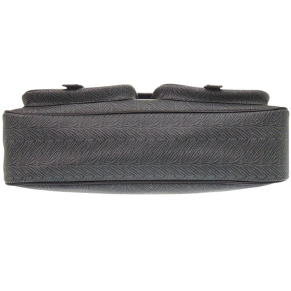 Hunting World Shoulder Bag Leather Black Mens