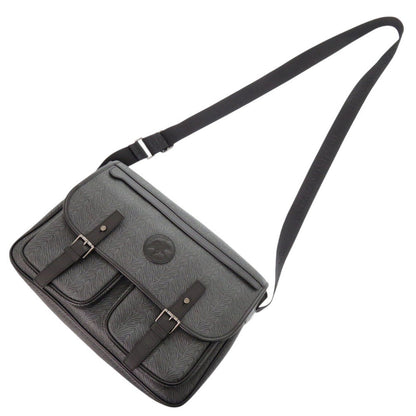 Hunting World Shoulder Bag Leather Black Mens