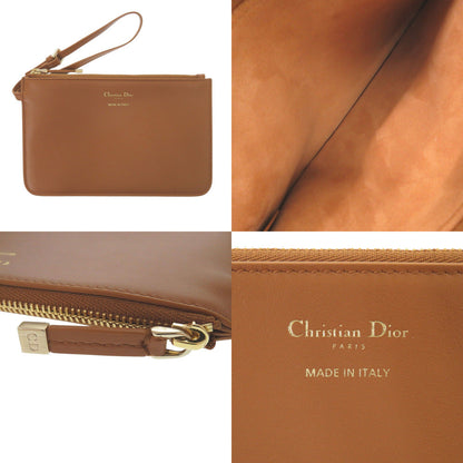 Dior Handbag Mouton, Leather Brown Dior Toujours Macrocannage With Pouch Women