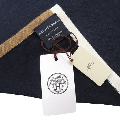 Hermes Stall Cashmere, Silk Navy