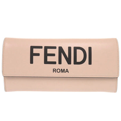 Fendi Long Wallet Purse 8M0251 Leather Pink Fendi Roma Continental Wallet Women