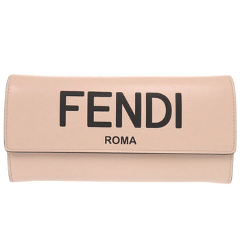 Fendi Long Wallet Purse 8M0251 Leather Pink Fendi Roma Continental Wallet Women