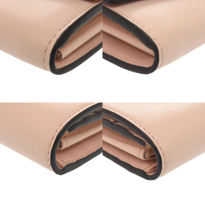 Fendi Long Wallet Purse 8M0251 Leather Pink Fendi Roma Continental Wallet Women