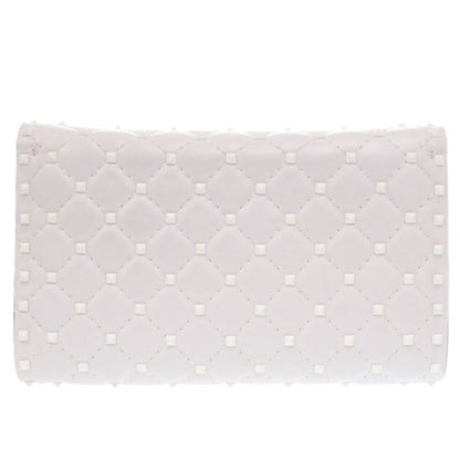 Valentino Garavani Shoulder Bag Pw2B0137Rvh Leather White Rock Studs Women