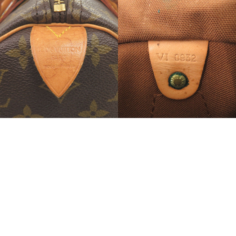 Louis Vuitton Handbag M41528 Monogram Canvas Brown Monogram Speedy 25 Women