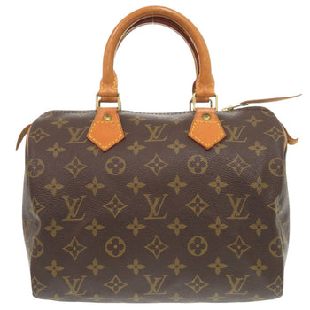 Louis Vuitton Handbag M41528 Monogram Canvas Brown Monogram Speedy 25 Women