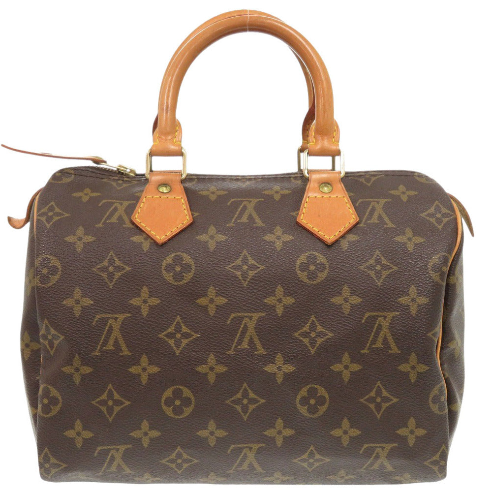 Louis Vuitton Handbag M41528 Monogram Canvas Brown Monogram Speedy 25 Women