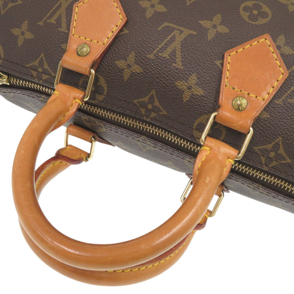 Louis Vuitton Handbag M41528 Monogram Canvas Brown Monogram Speedy 25 Women