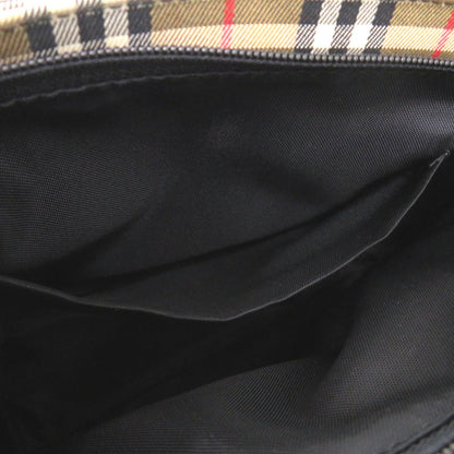 Burberry Tote Bag Canvas Multicolor Mini Handbag Mini Tote Shadow Horse Shadow Nova Check Women
