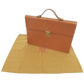 Loewe Business Bag Leather Brown