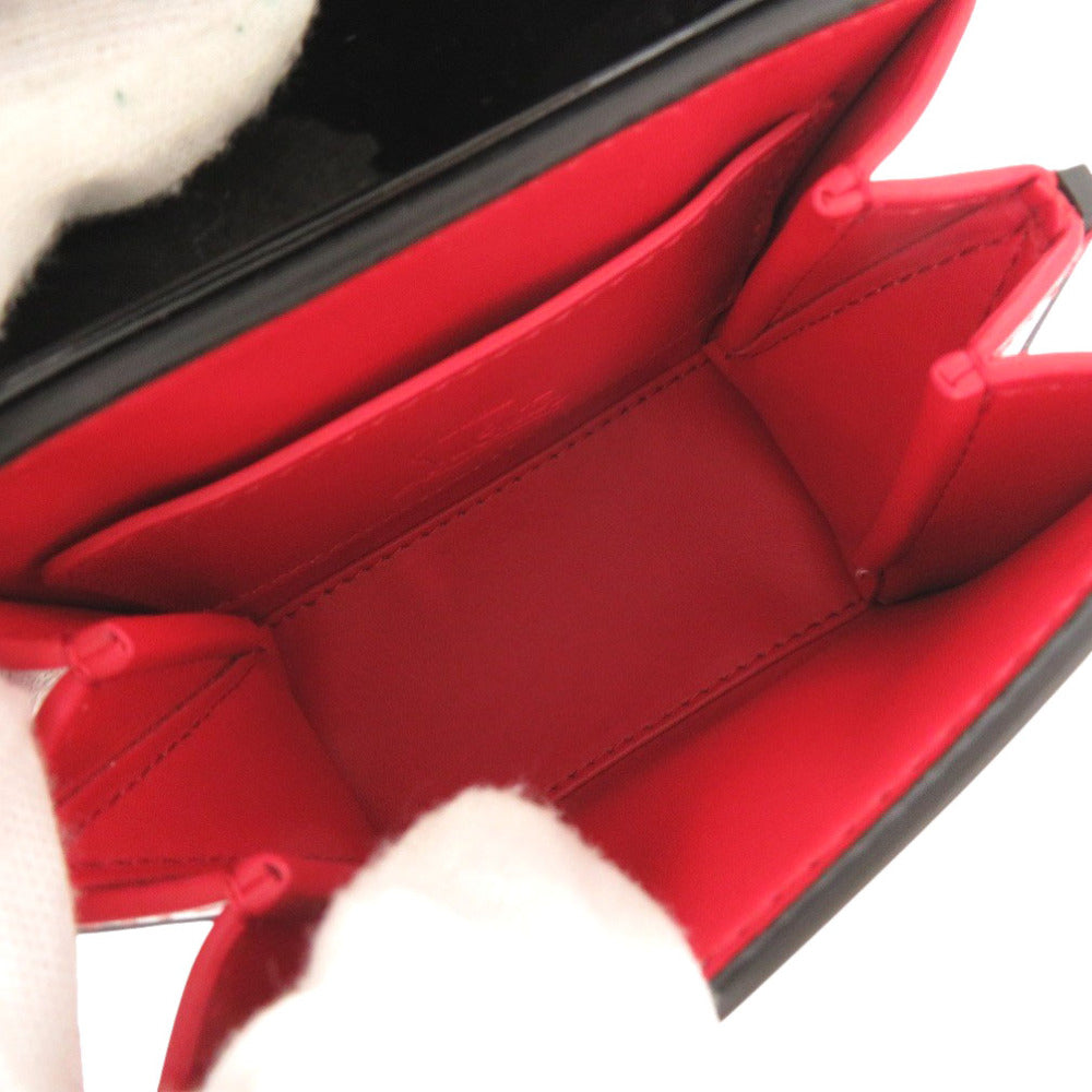 Christian Louboutin Shoulder Bag 1215050 Patent Leather Black 2Way Paloma Nano Women