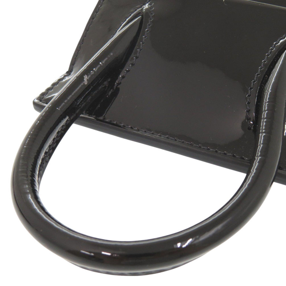 Christian Louboutin Shoulder Bag 1215050 Patent Leather Black 2Way Paloma Nano Women