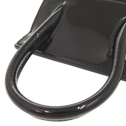 Christian Louboutin Shoulder Bag 1215050 Patent Leather Black 2Way Paloma Nano Women