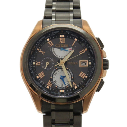 Citizen Watches Solar Powered Radio Watch H820-T021387 Titanium Gray Electric Wave Solar Powered
