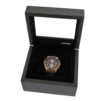 Citizen Watches Solar Powered Radio Watch H820-T021387 Titanium Gray Electric Wave Solar Powered