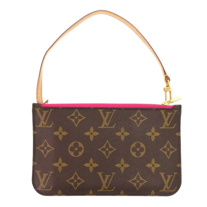 Louis Vuitton Pouch Monogram Canvas Brown Monogram Neverfull Pouch For Pm Women