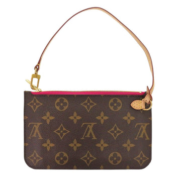 Louis Vuitton Pouch Monogram Canvas Brown Monogram Neverfull Pouch For Pm Women
