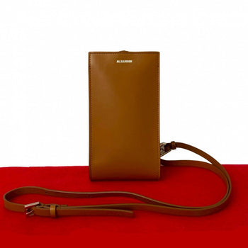 Jil Sander Shoulder Bag Leather Brown