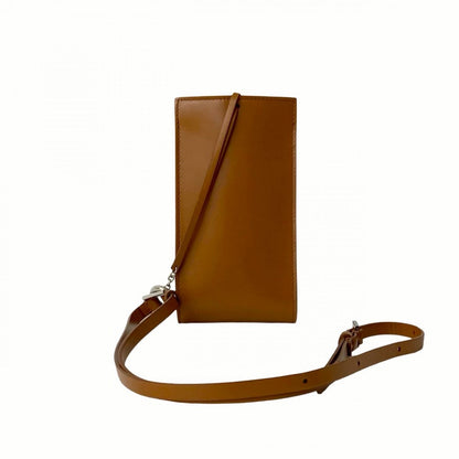 Jil Sander Shoulder Bag Leather Brown