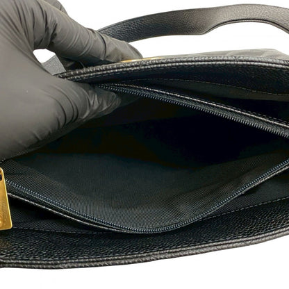 Chanel Tote Bag Matt Caviar Skin Black Matrasse